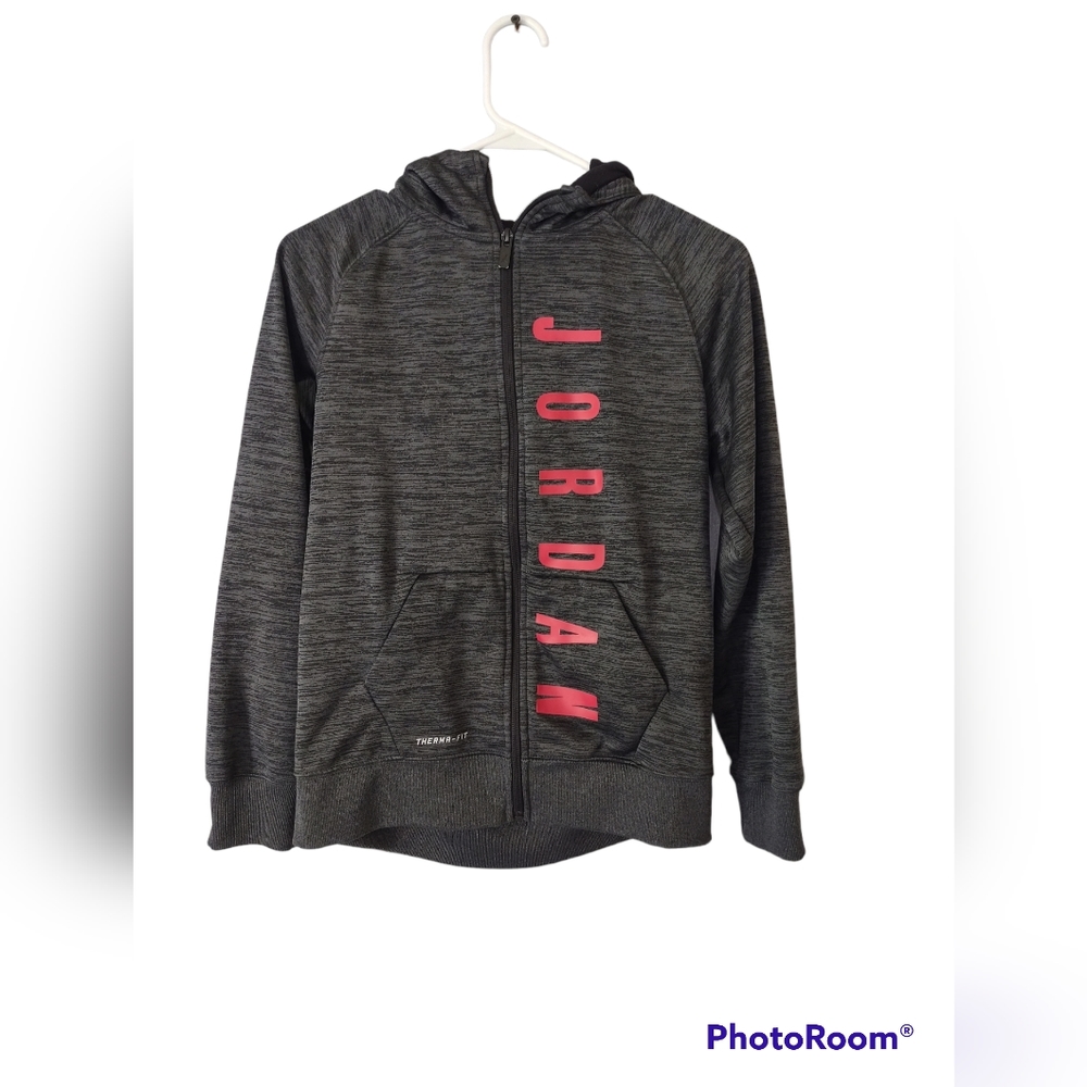 Jordan Zip up Hoodie size Boys Large